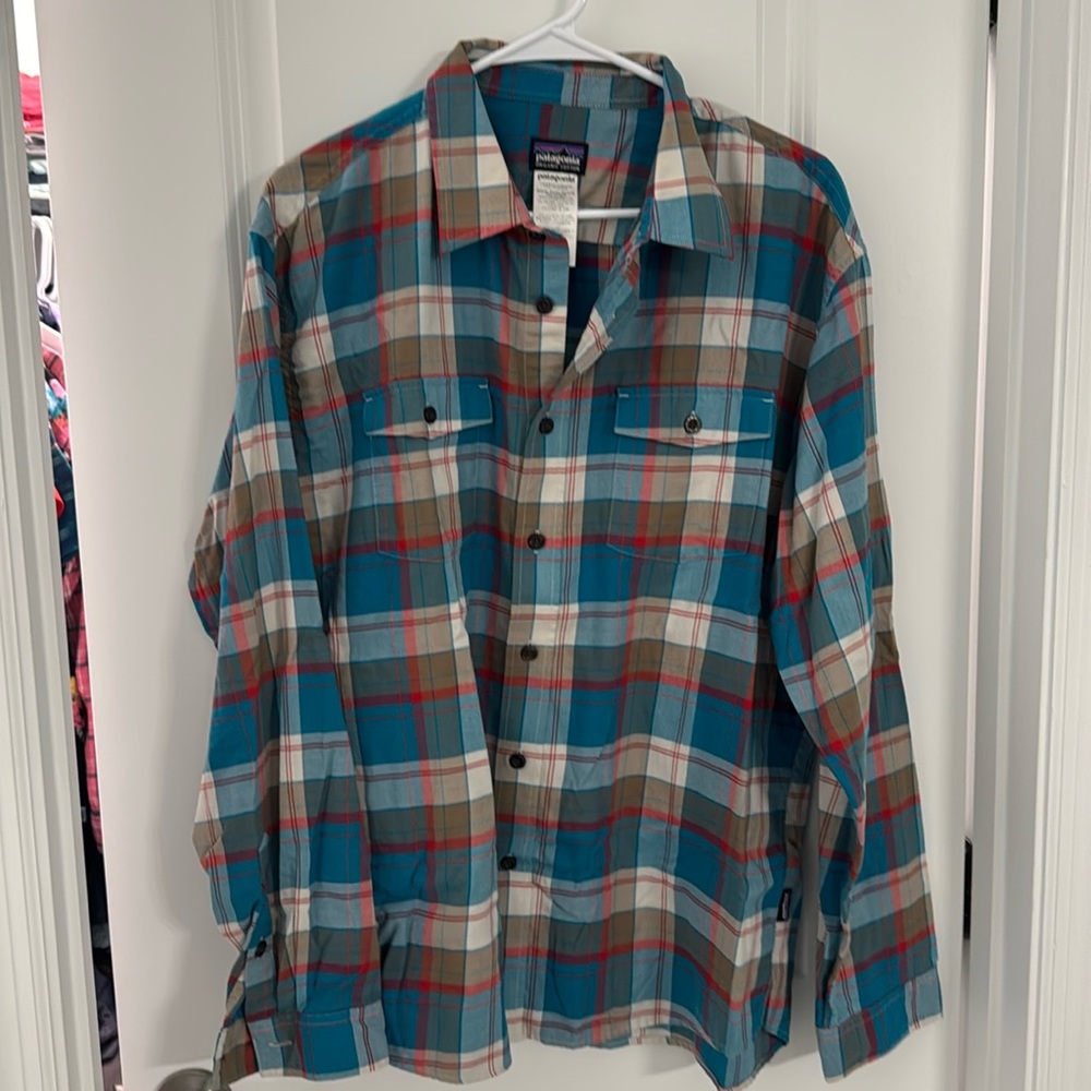 Patagonia casual button down.